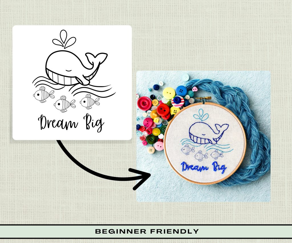 Beginner Friendly embroidery design